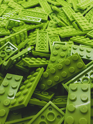 green legos